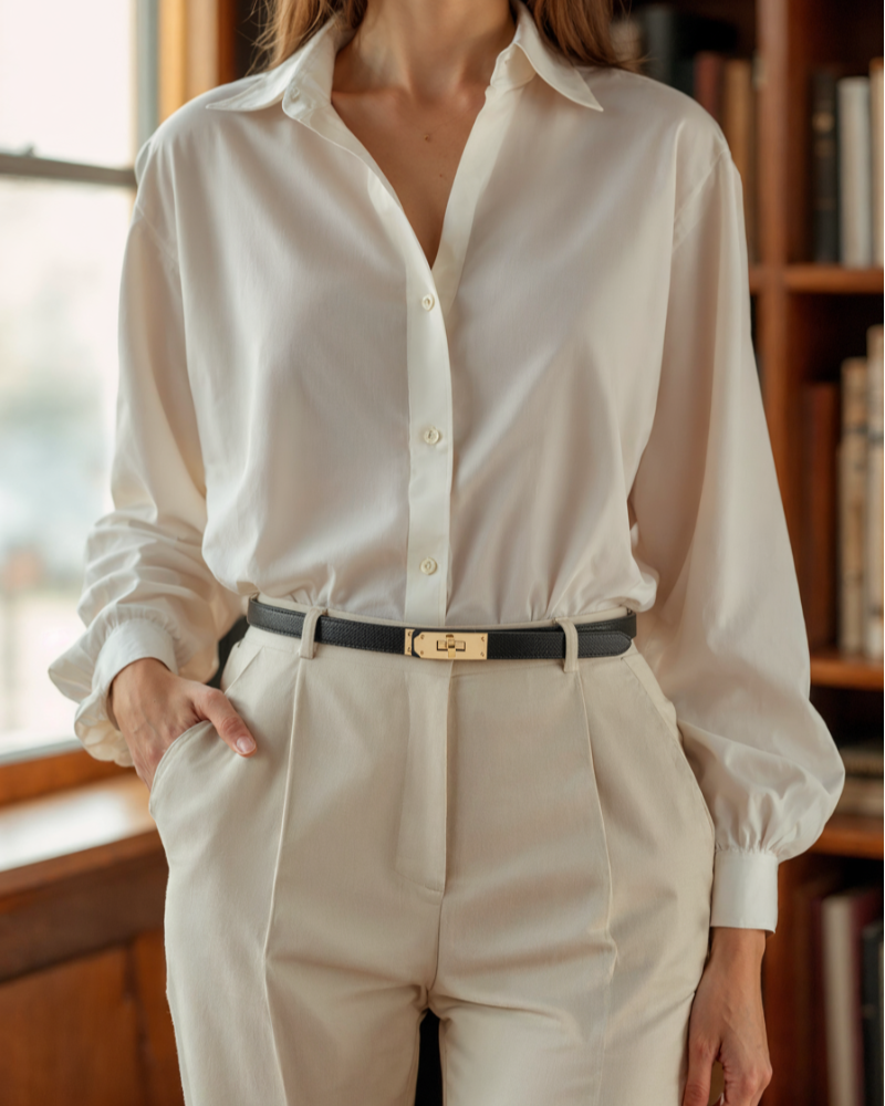 Pearlava | Vintage Slim Belt
