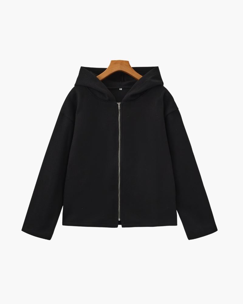 Pearlava | Marlow Wool Zip Coat