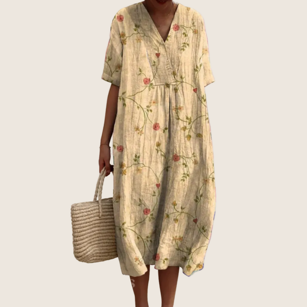 Pearlava women's floral summer dress