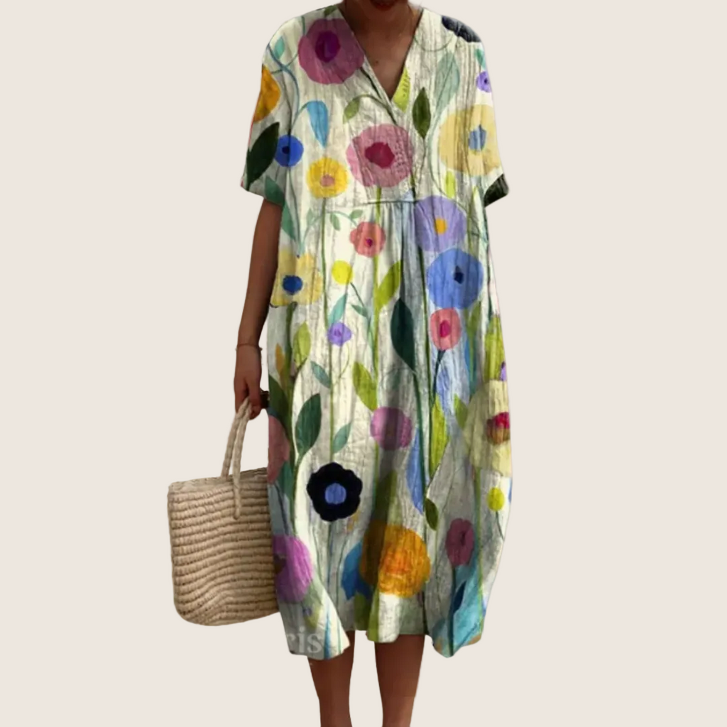 Pearlava women's floral summer dress