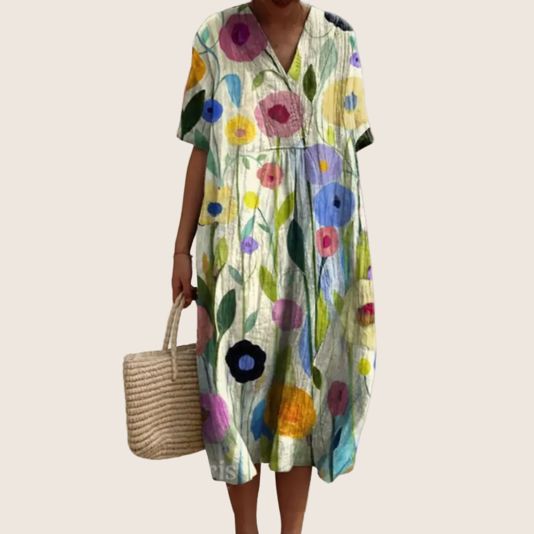 Pearlava women's floral summer dress
