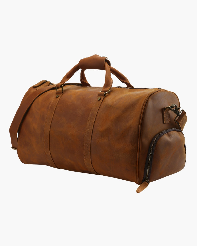 Pearlava | Montague Leather Duffle