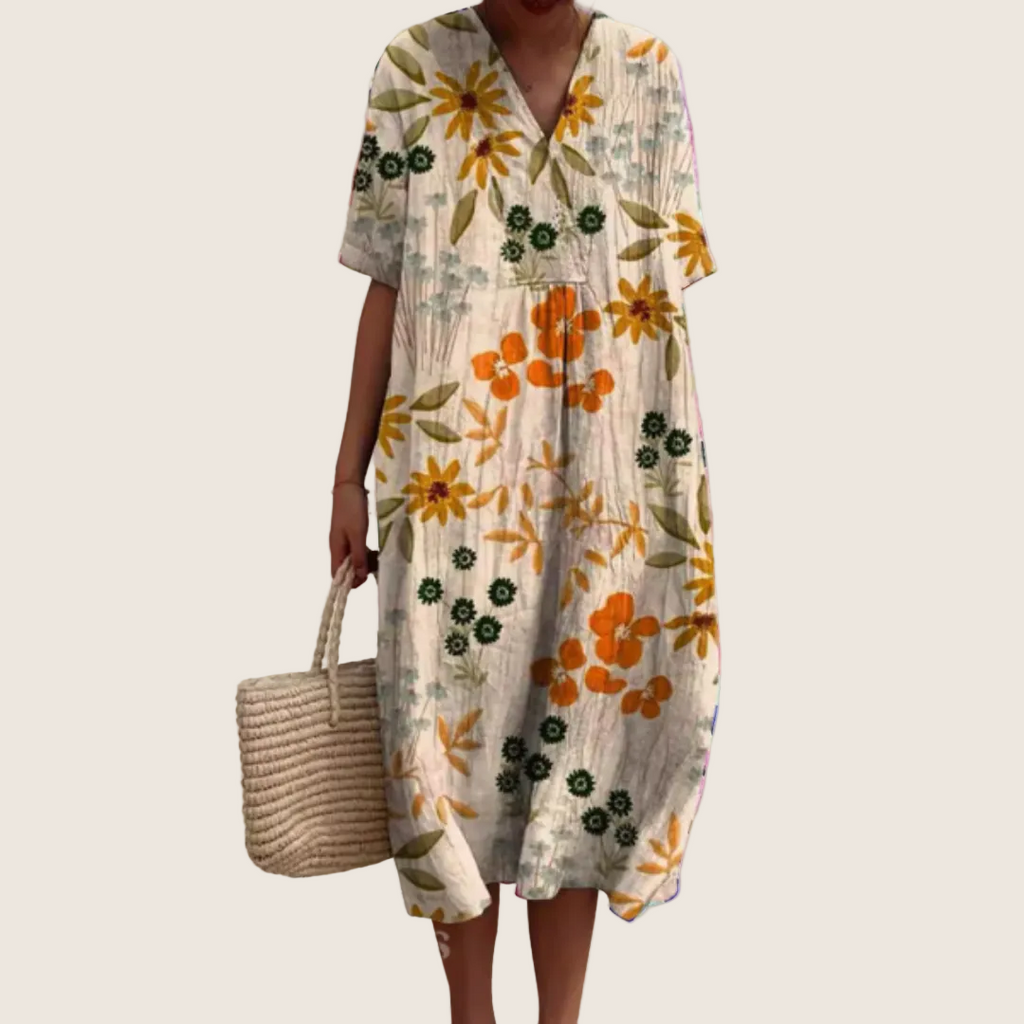 Pearlava women's floral summer dress