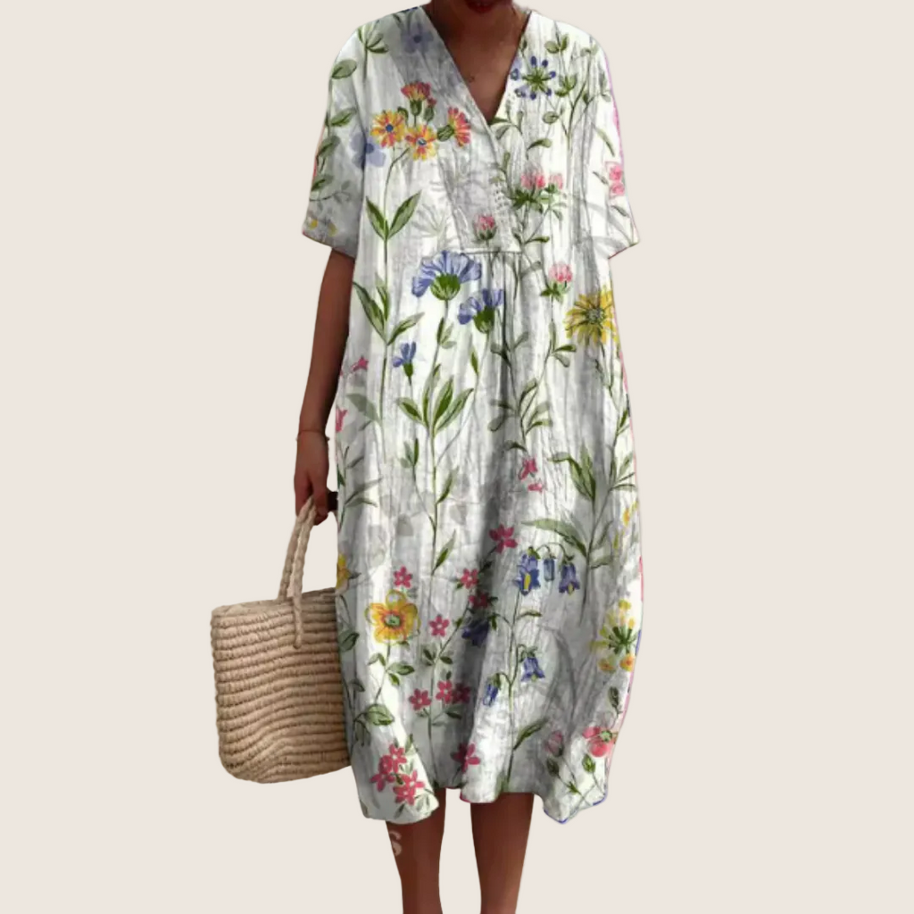 Pearlava women's floral summer dress