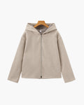 Pearlava | Marlow Wool Zip Coat