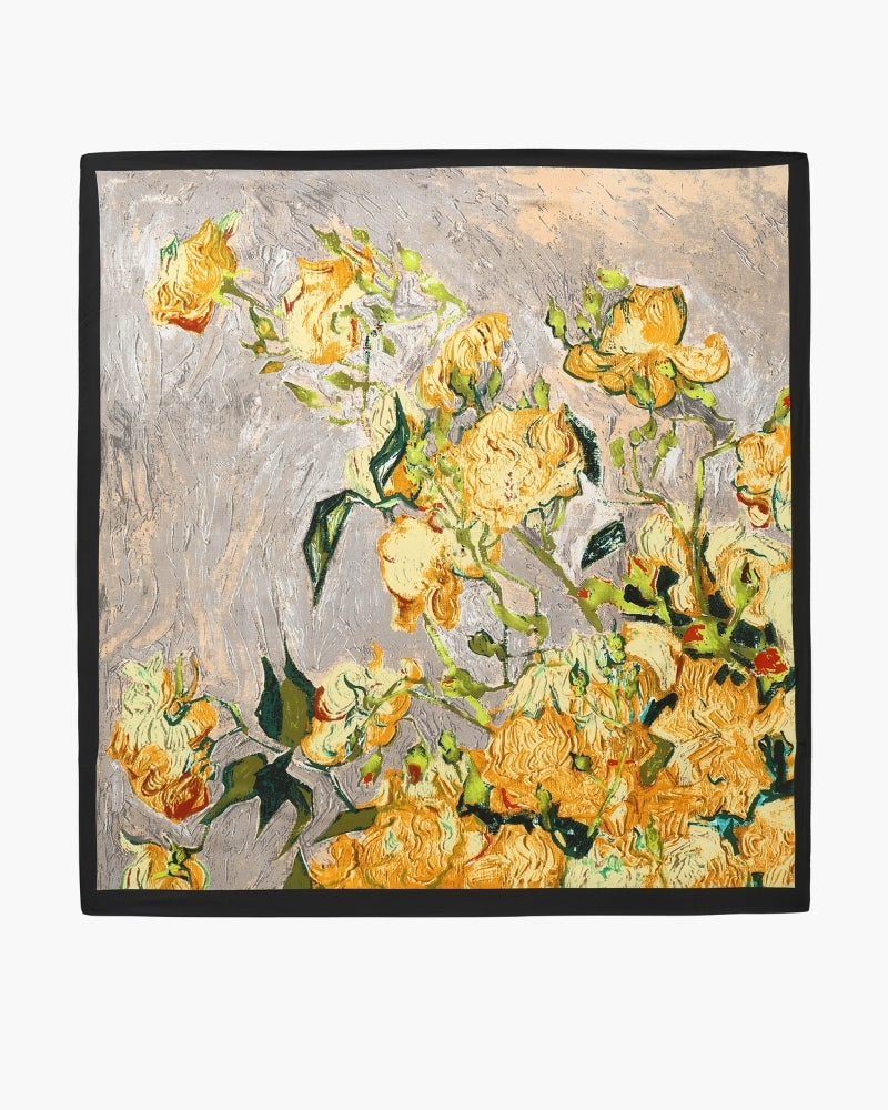 Pearlava | Impressionist Garden Scarf