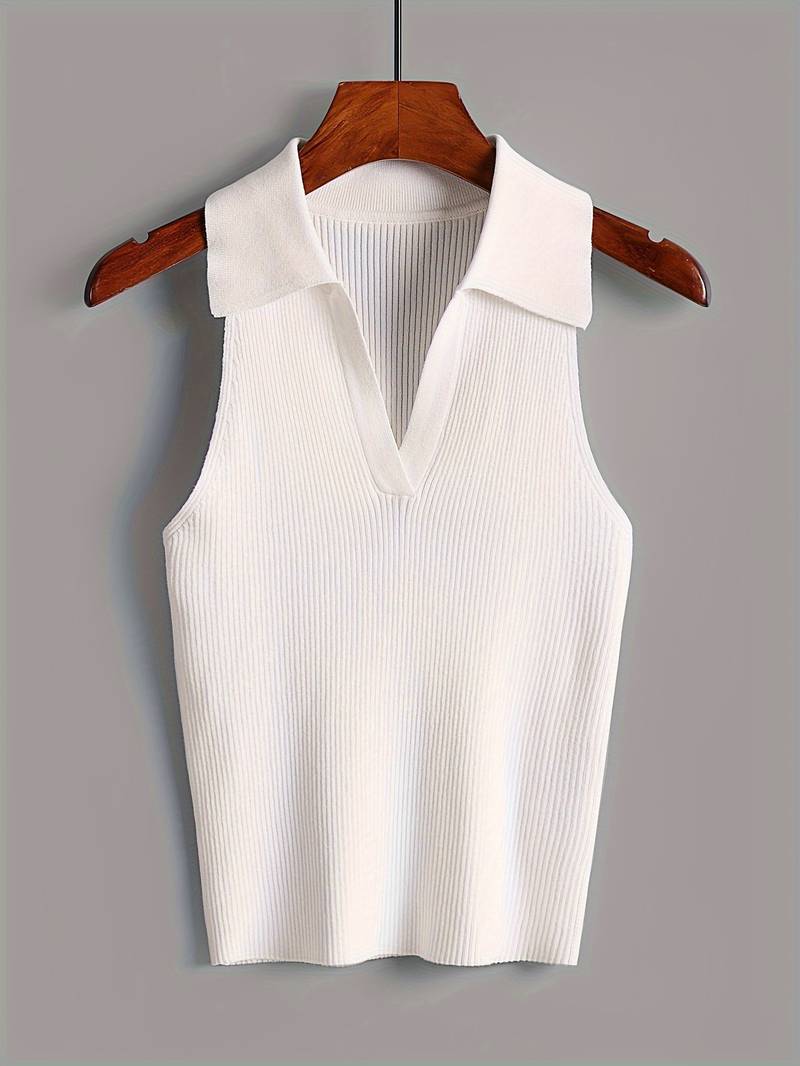 Pearlava | Viviana V-Neck Polo