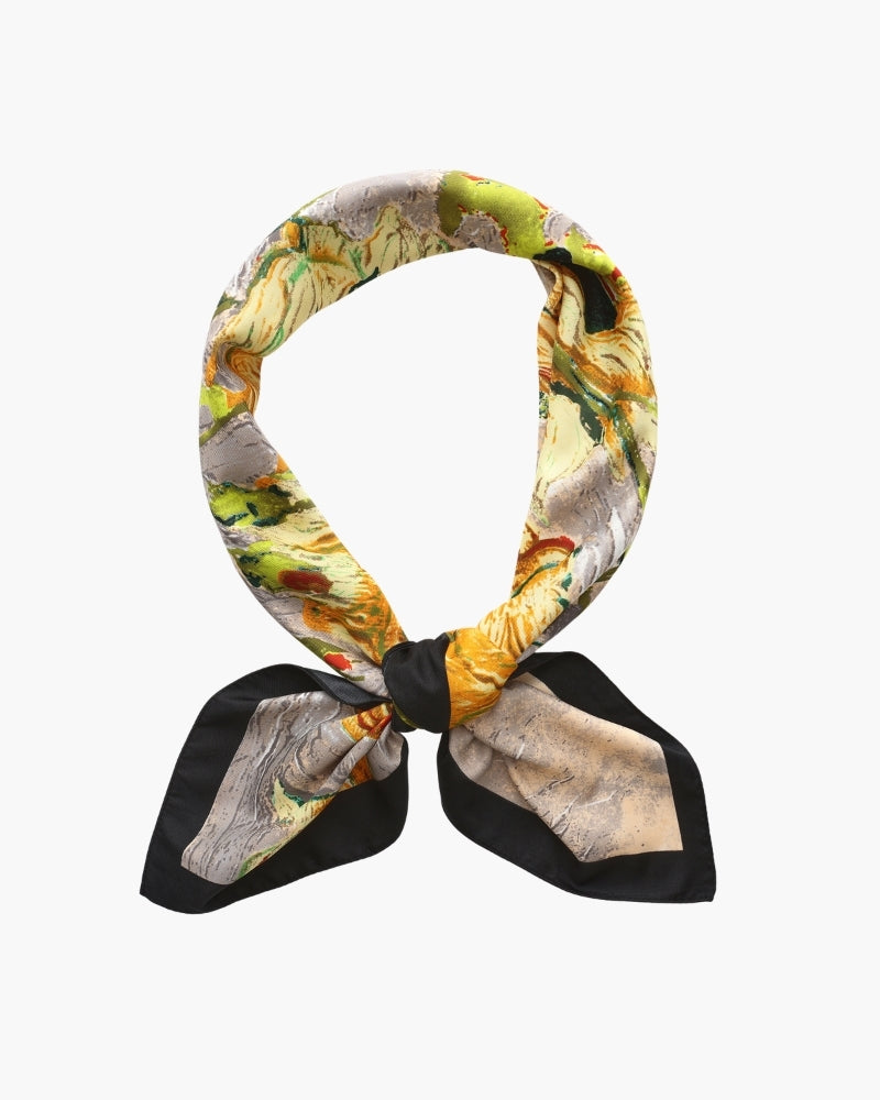 Pearlava | Impressionist Garden Scarf
