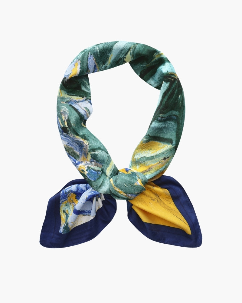 Pearlava | Impressionist Garden Scarf