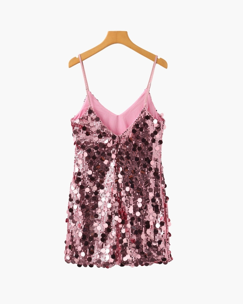 Pearlava | Sequin Party Mini Dress