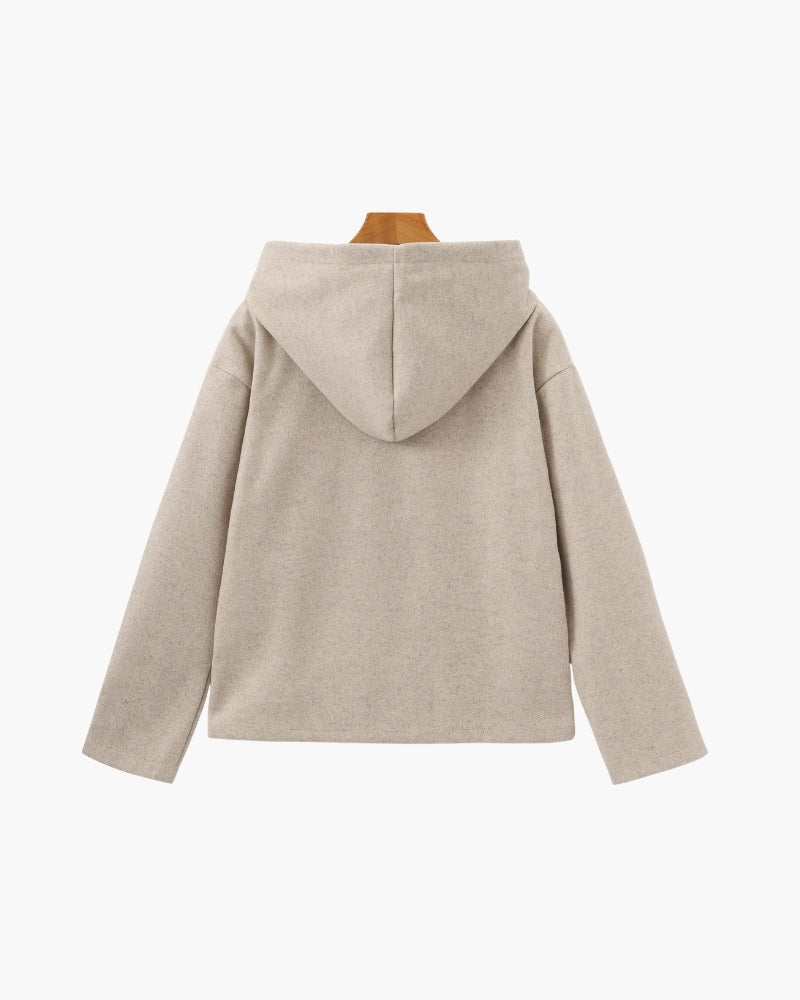Pearlava | Marlow Wool Zip Coat