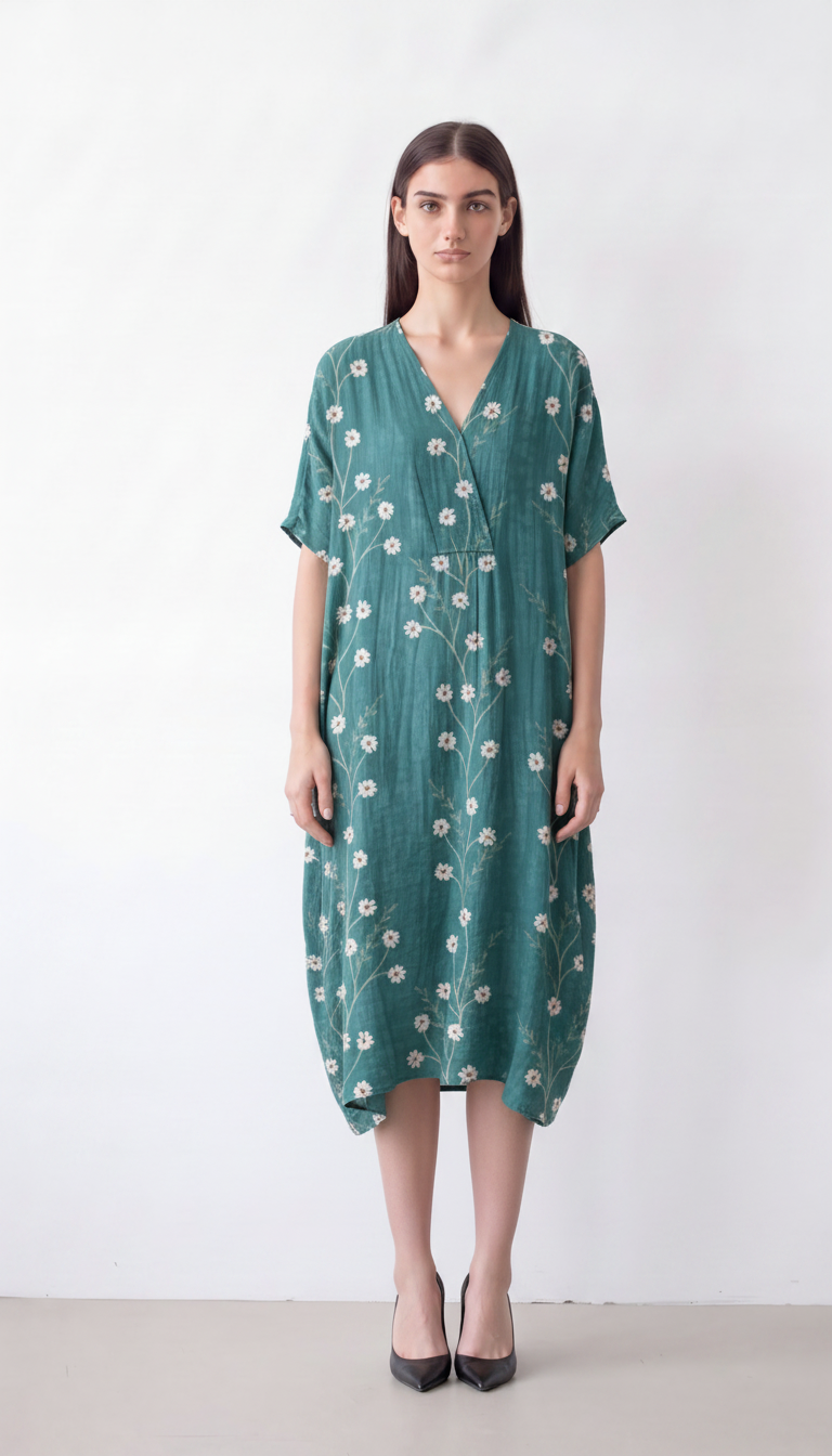 Women's floral maxi dress
