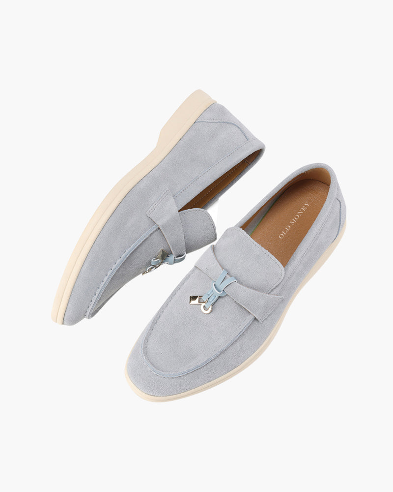 Pearlava | Suede Lady Loafers