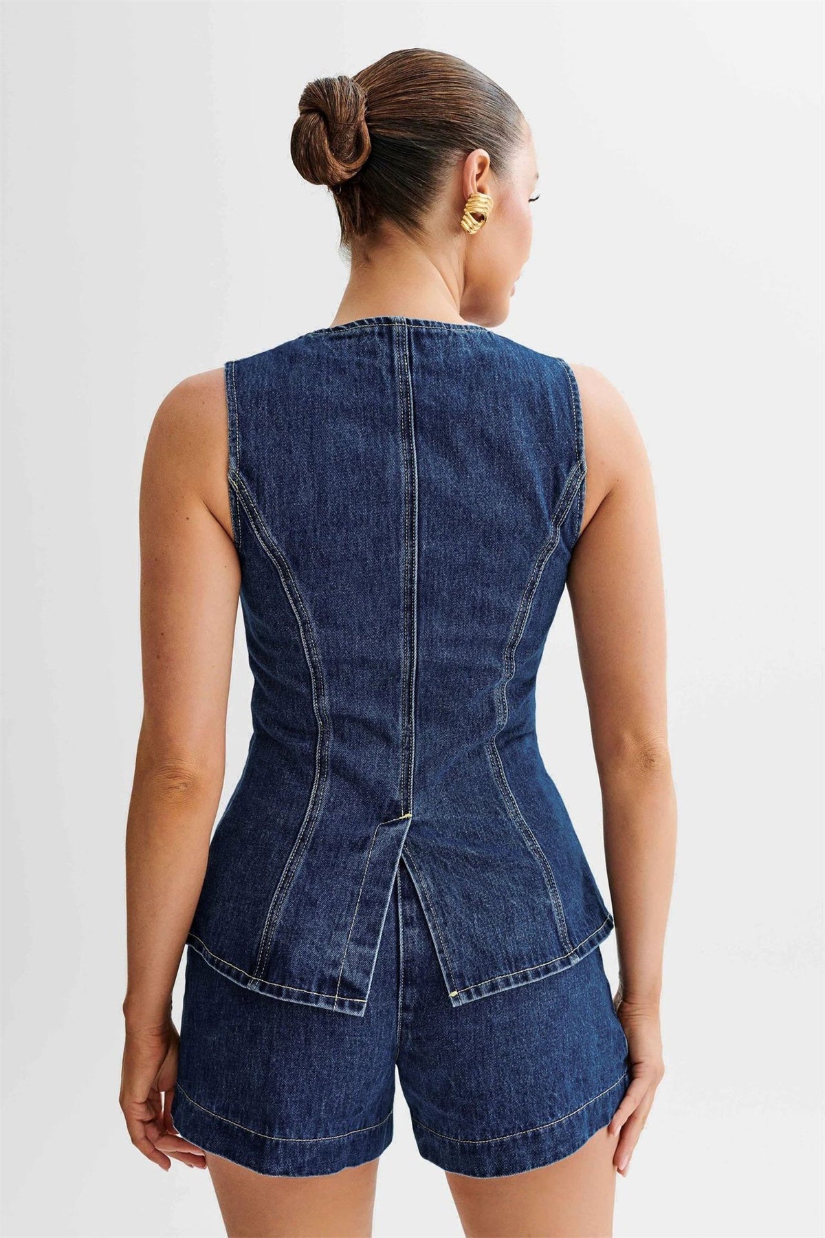 Pearlava | Violetta Denim Set