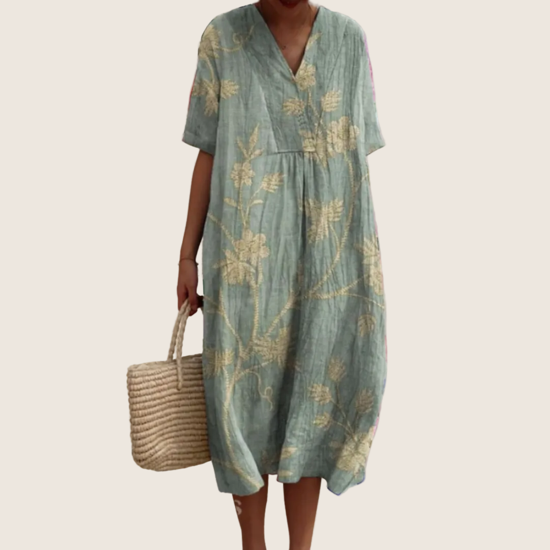 Pearlava women's floral summer dress