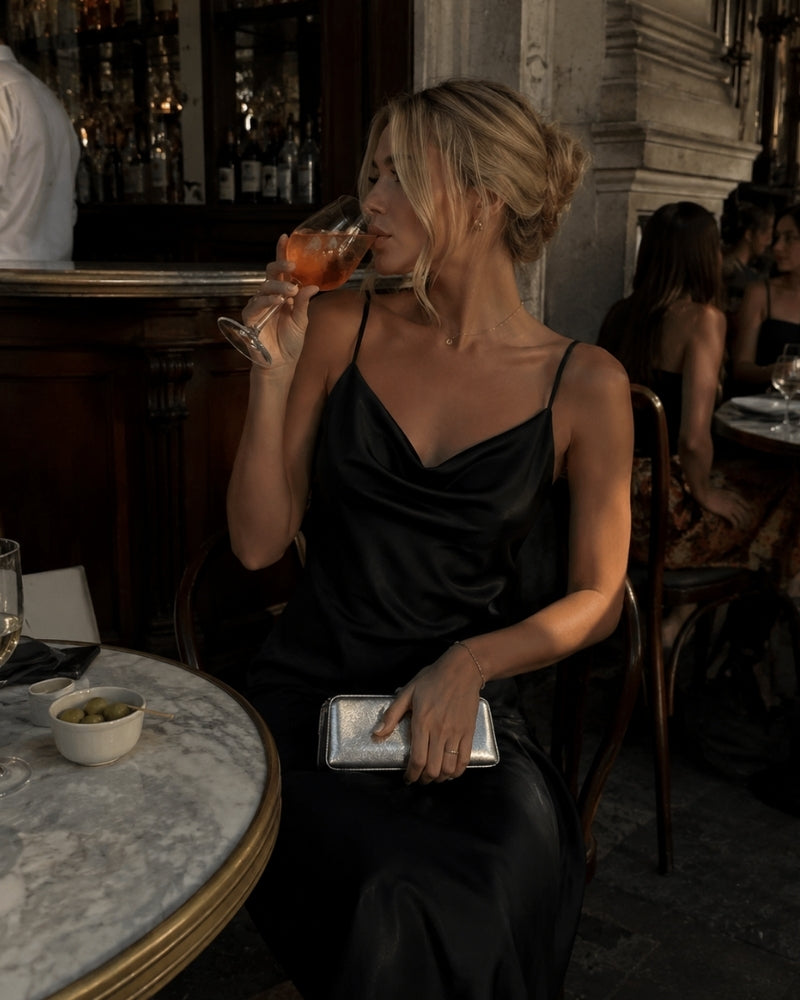 Pearlava | Silk Slip Dress