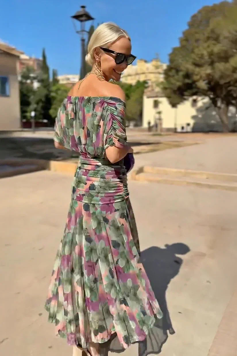 Pearlava women's flowing maxi dress