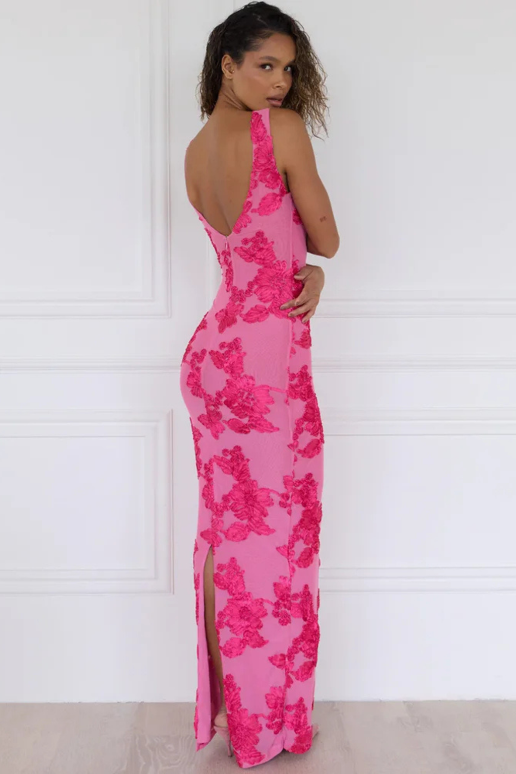 Pearlava | Amara Floral Maxi Dress