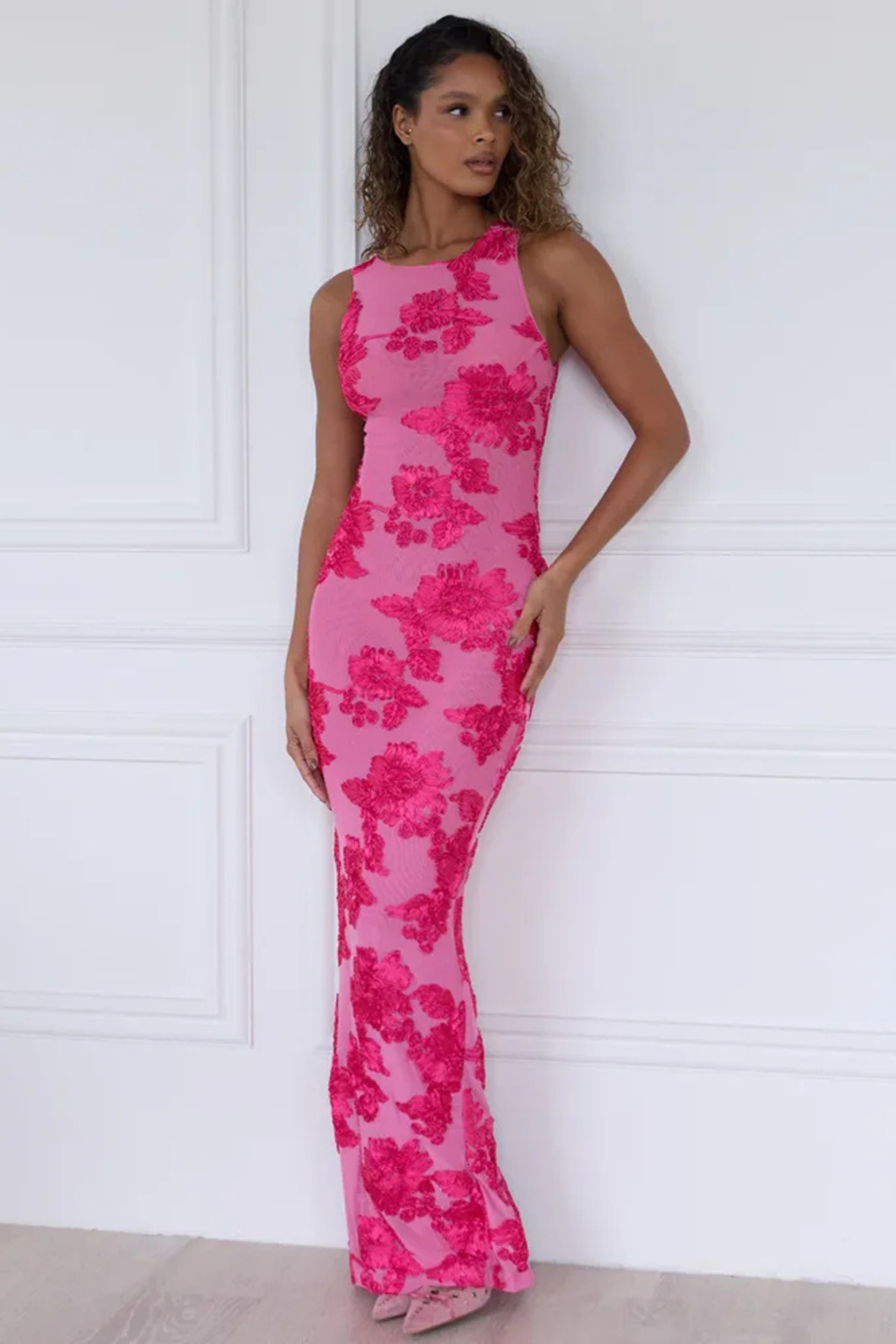 Pearlava | Amara Floral Maxi Dress