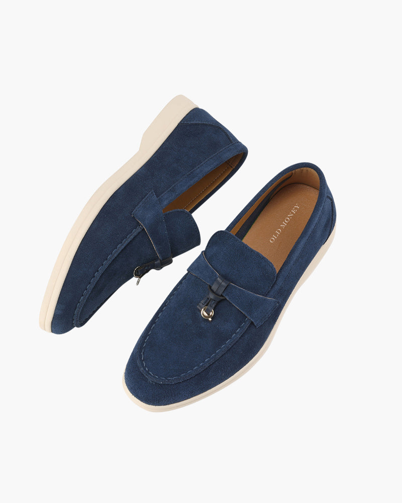 Pearlava | Suede Lady Loafers