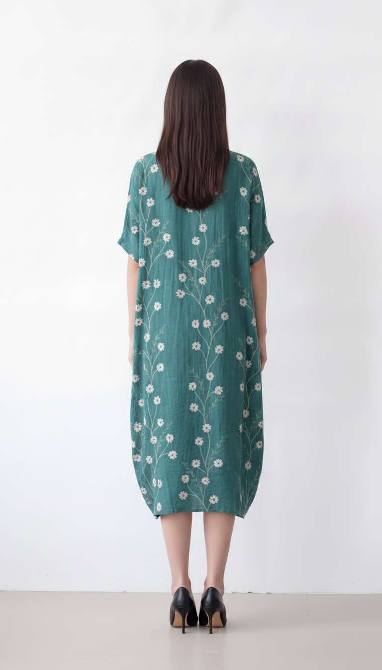 Women's floral maxi dress