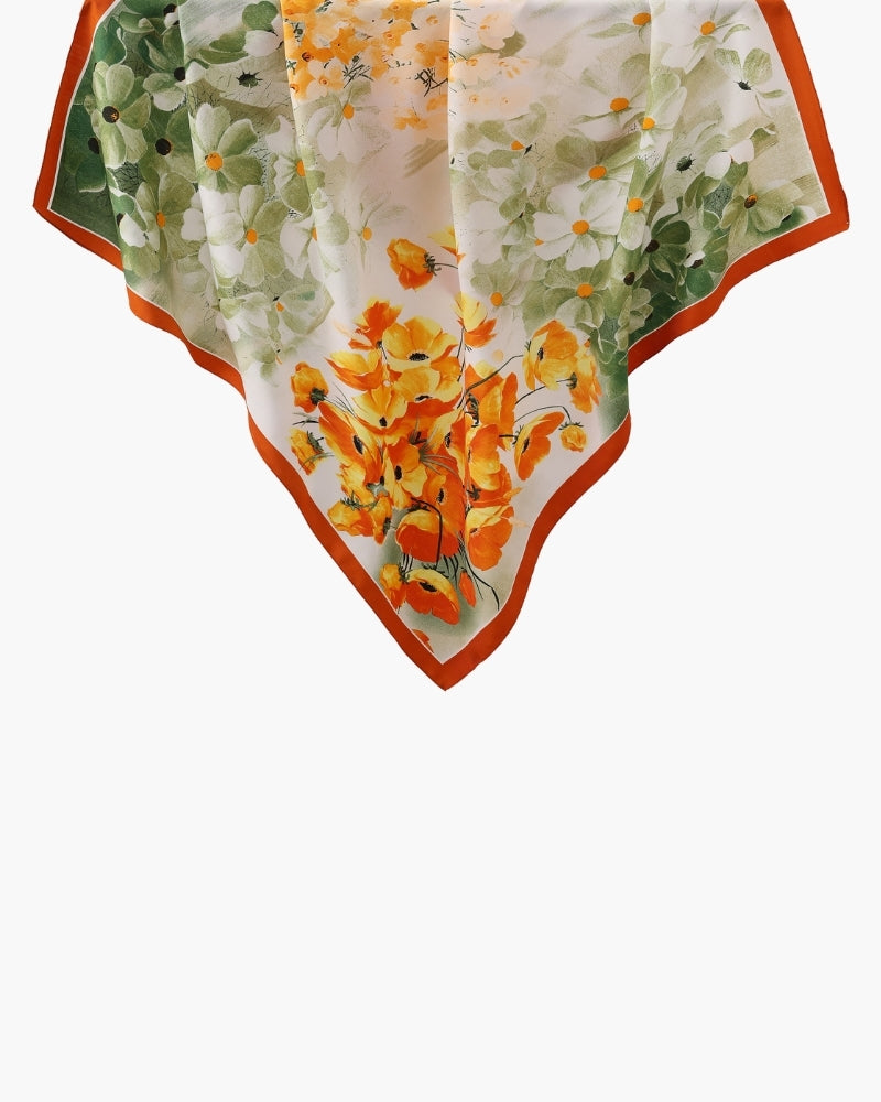 Pearlava | Impressionist Garden Scarf