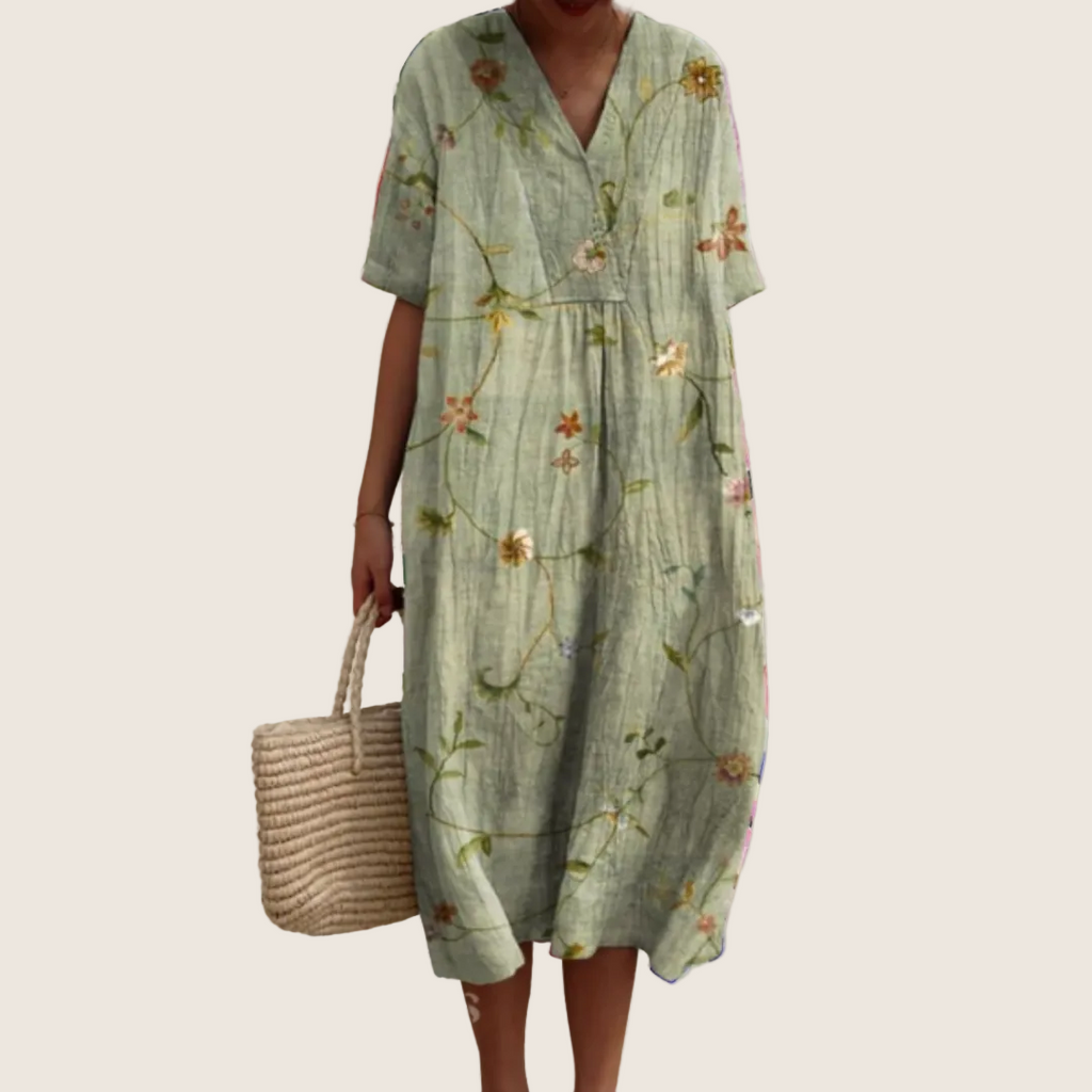 Pearlava women's floral summer dress