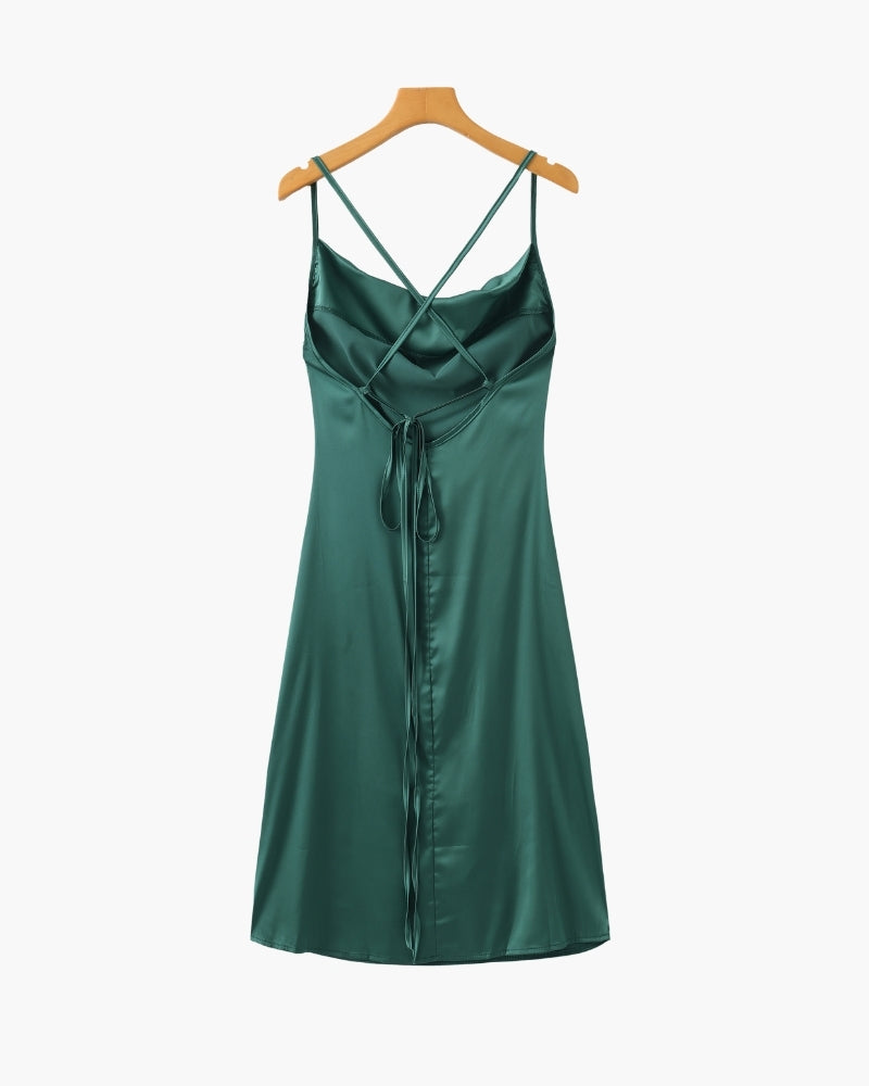 Pearlava | Silk Slip Dress