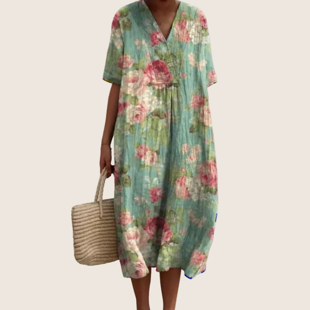 Pearlava women's floral summer dress