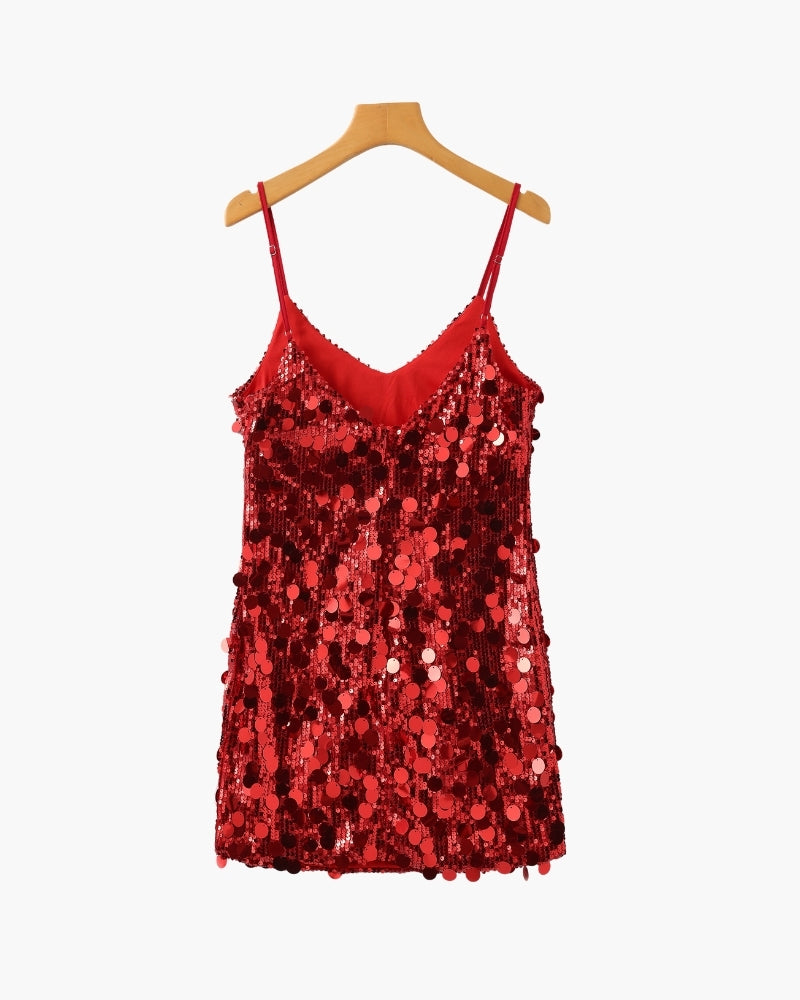 Pearlava | Sequin Party Mini Dress