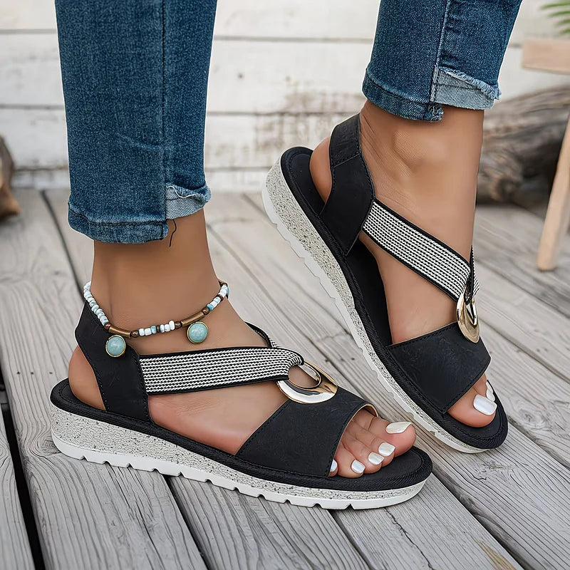 Pearlava women's elegant slingback sandals