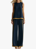 Pearlava women's chic linen set