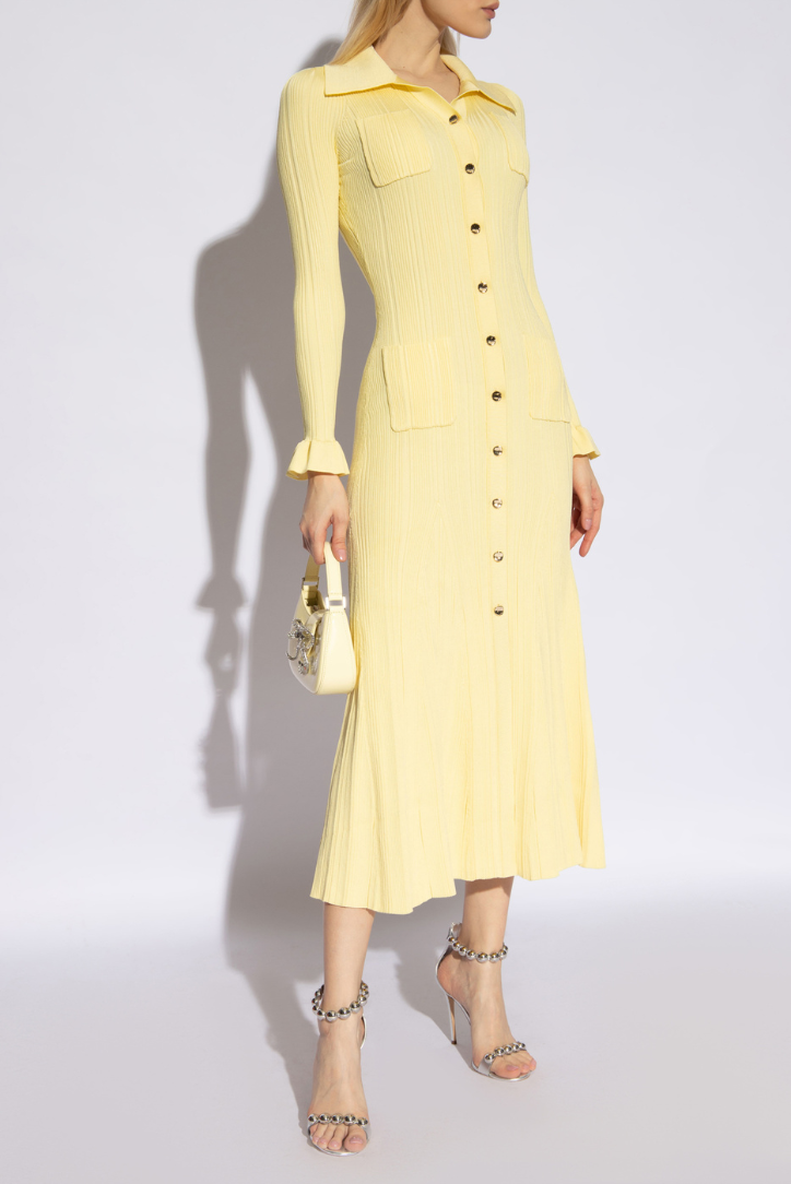 Pearlava | Cresenza Ribbed Knit Maxi Dress