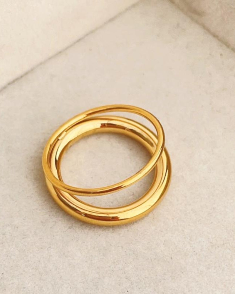 Pearlava | Infinity Band Ring