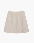 Pearlava | Oxford Straight Mini Skirt
