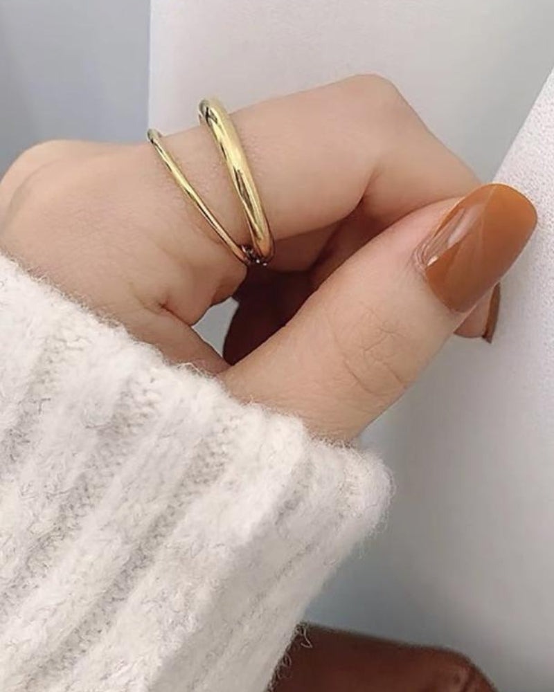 Pearlava | Infinity Band Ring