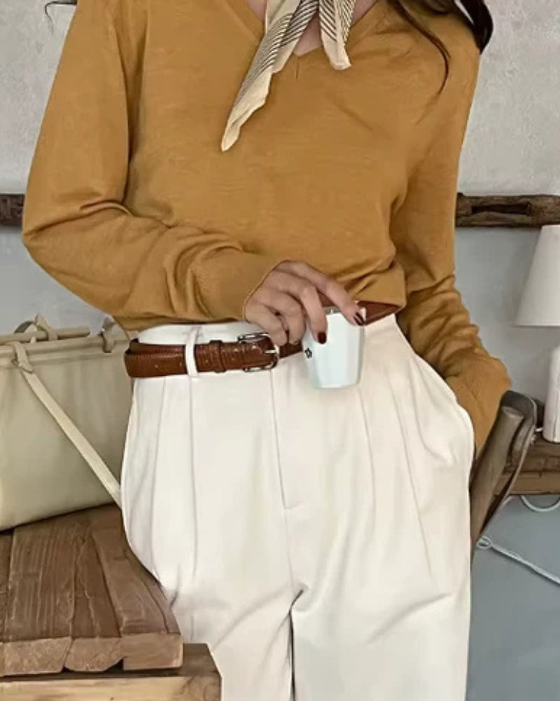 Pearlava | Capri Trousers