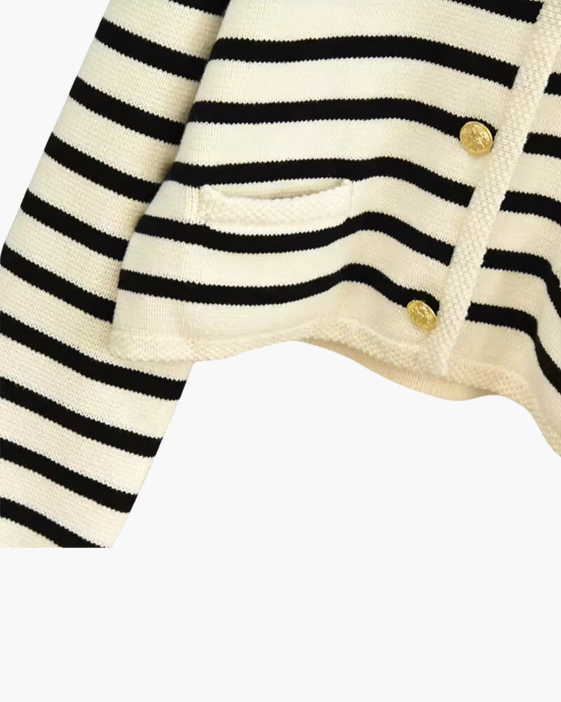 Pearlava | Premium Striped Wool Vest