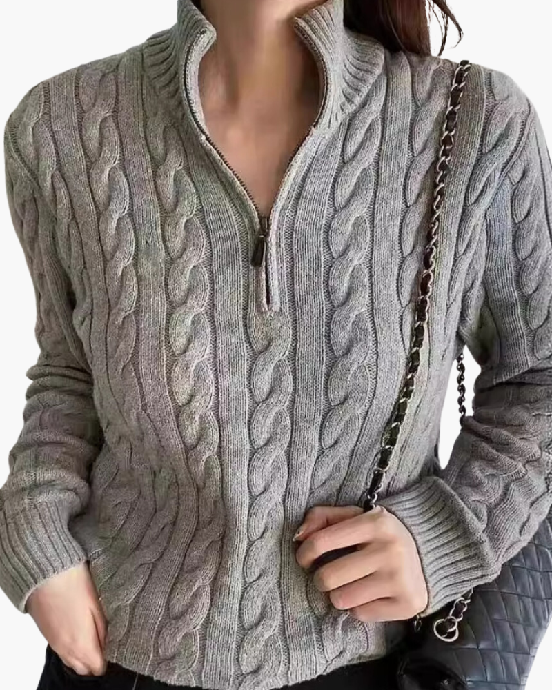 Pearlava | Verbier Half-Zip Sweater