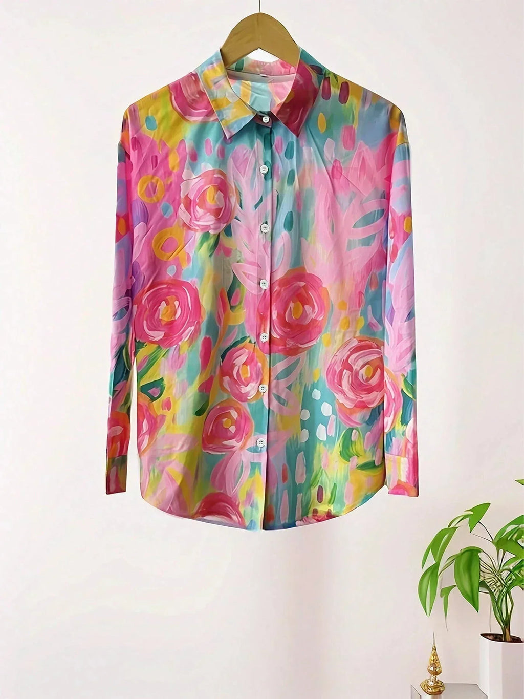 Pearlava women's printed blouse