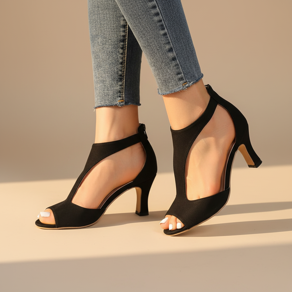 pearlava women's supportive comfort heels