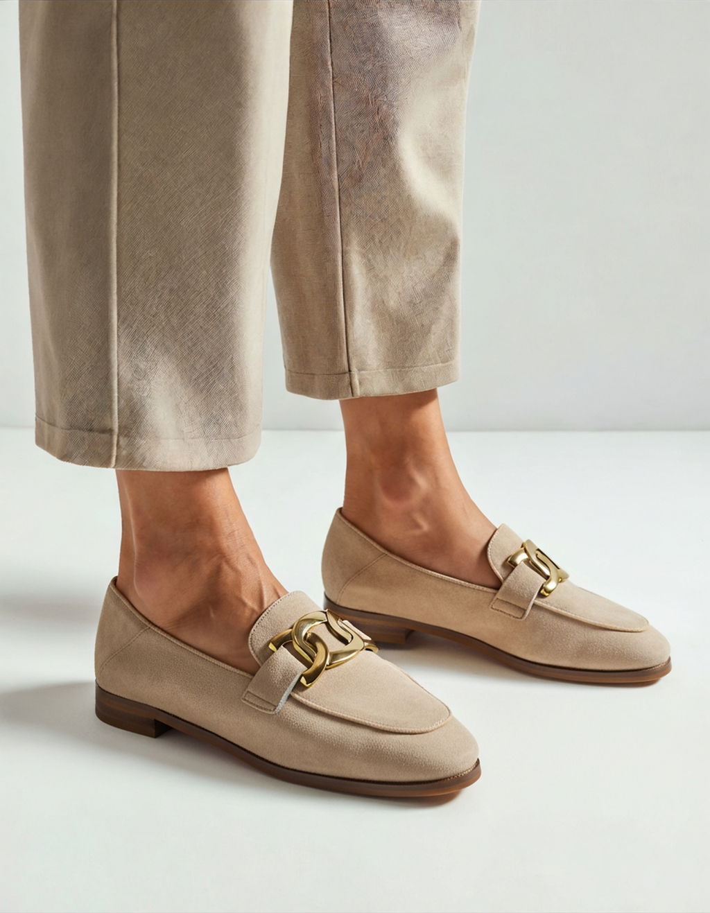Pearlava | Duchess Suede Loafers