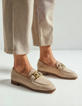 Pearlava | Duchess Suede Loafers