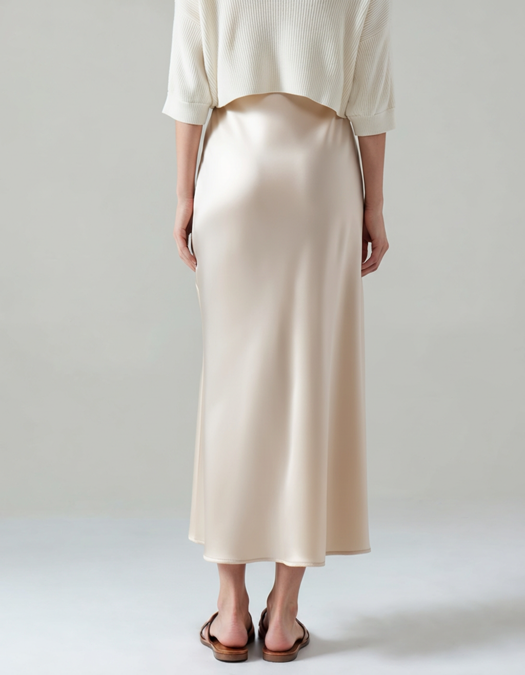 Pearlava | Silk Skirt