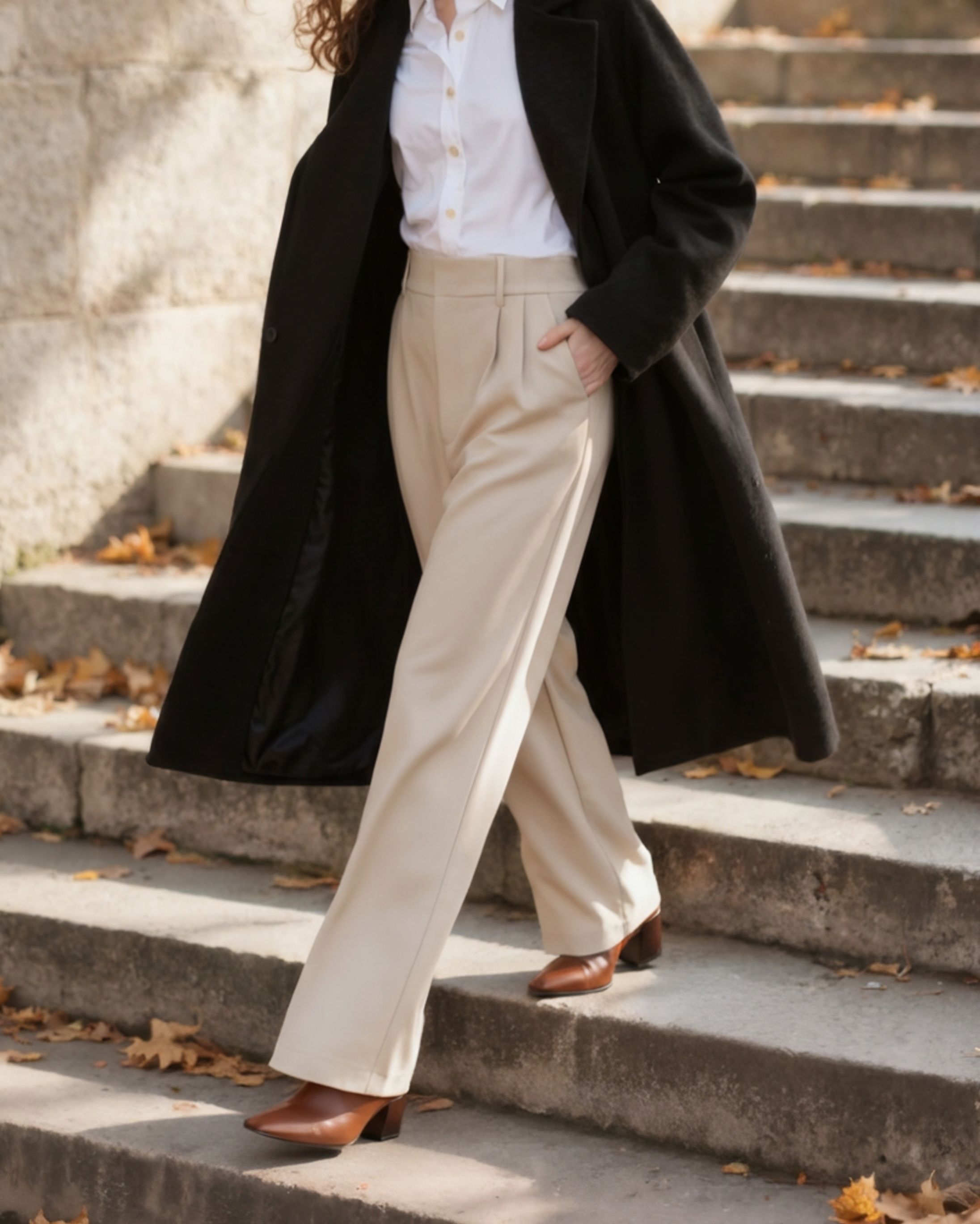 Pearlava | Serena Wide-Leg Trousers