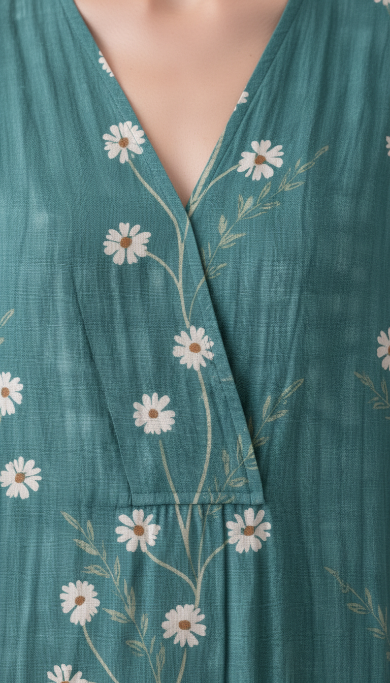 Women's floral maxi dress