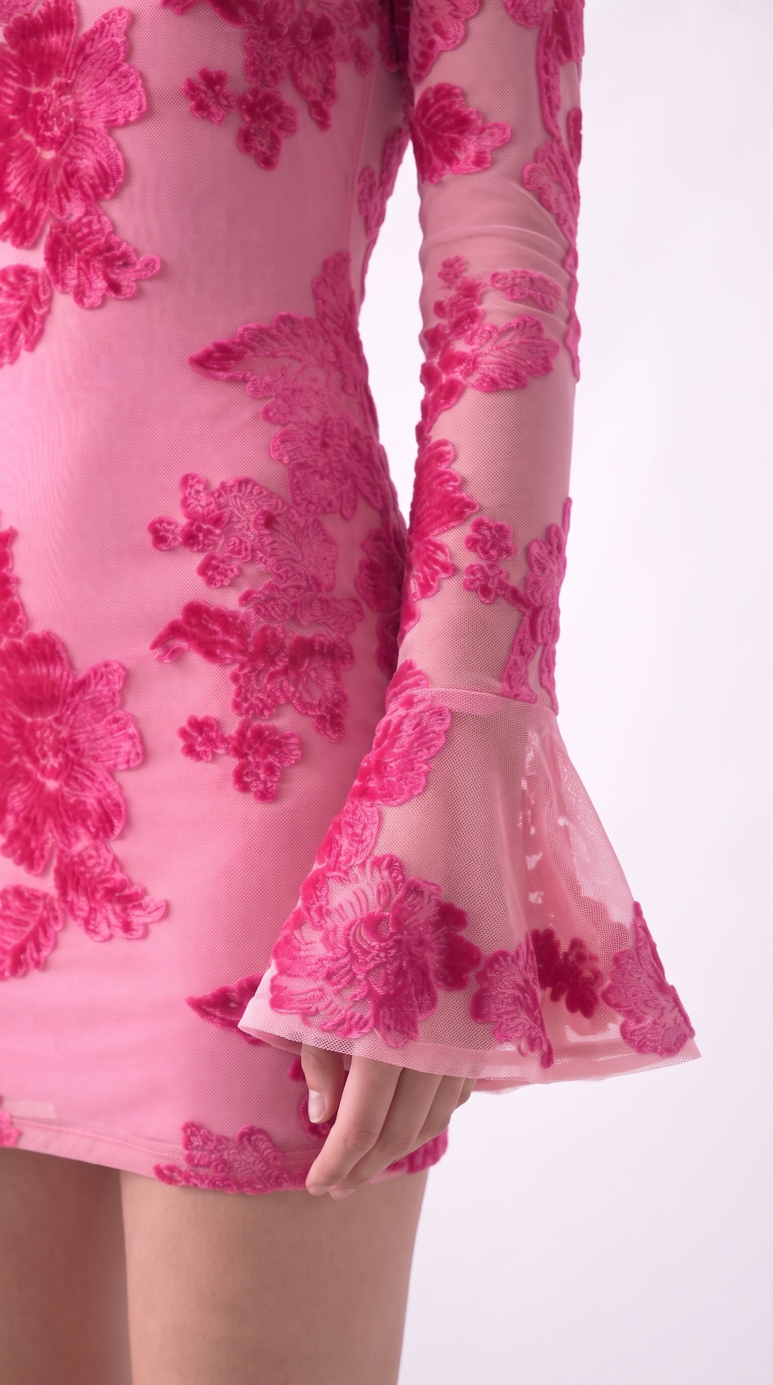 Women's floral mini dress