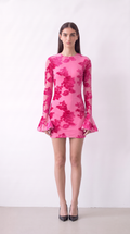 Women's floral mini dress
