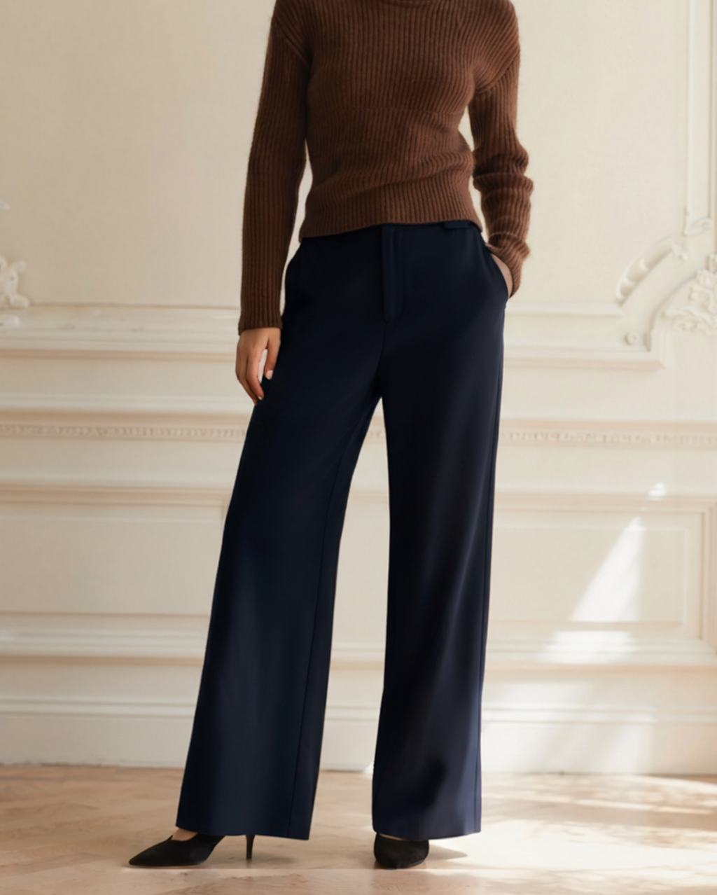 Pearlava | Serena Wide-Leg Trousers